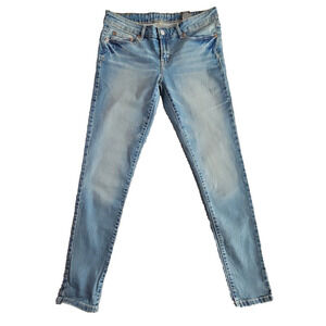 Aeropostale Jeans Women's Size 10 Long Jegging Light Blue Wash Style# 19 B070 7E